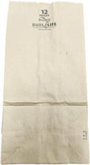 12LB KRAFT PAPER BAG 500CT (SKU