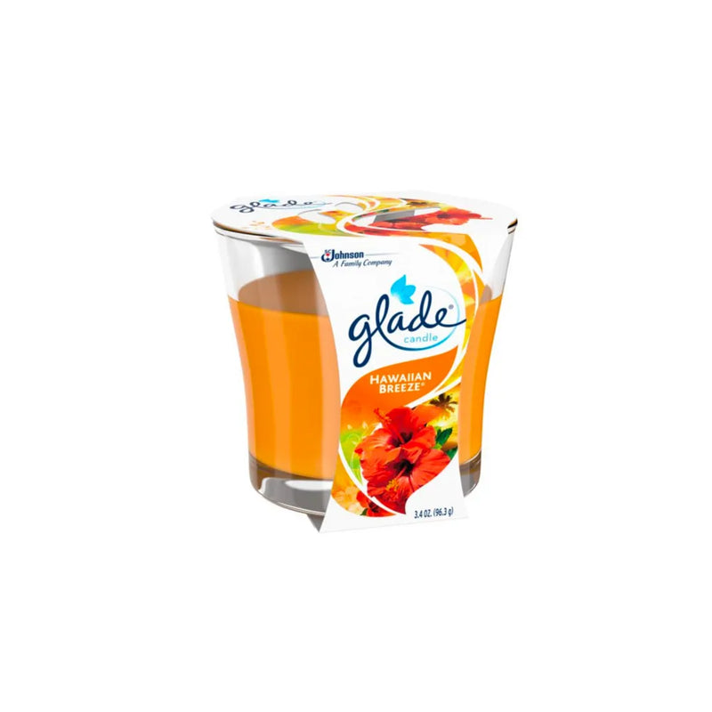 GLADE CANDLE -HAWAIIAN BREEZE 3.4oz (SKU