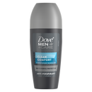 DOVE DEOD ROLL ON - MEN - CLEAN COMFORT 50ML (SKU