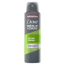 DOVE MEN DEOD.SPRAY- EXTRA +FRESH 150ML (SKU