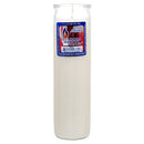 VELADORA MEX CANDLE PLAIN WHITE (SKU