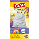 GLAD TALL KITCHEN FORCEFLEX DRAWSTRING LAVENDER 13g 40CT (SKU