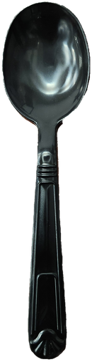 #P2SSB SOUPSPOON BLACK HEAVY 1M (SKU #70217)
