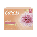 CARESS BAR SOAP-8/4pk-DAILY SILK (SKU
