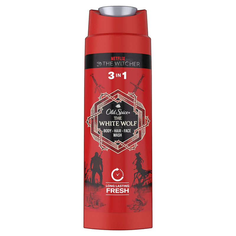 OLD SPICE SHOWER GEL WHITE WOLF 3 IN1-400ml (SKU