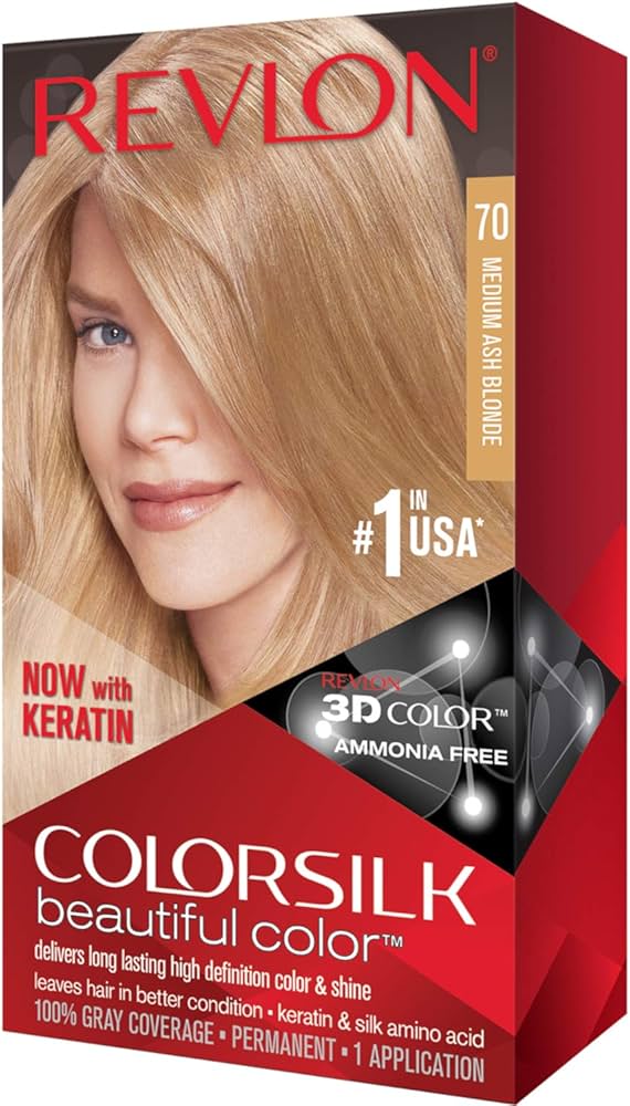 REVLON HAIR COLOR -#70 MEDIUM ASH BLOND (SKU #13029)