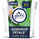 GLADE CANDLE-DREWDROP PETAL-4.08oz (SKU