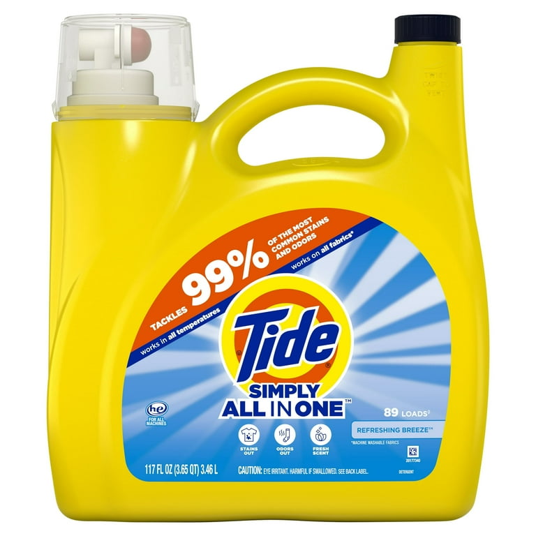 TIDE LIQ.DETERGENT 117oz SIMPLY REFRESHING BREEZE (SKU