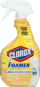 CLOROX #31706 FOAMER SPRAY BATHROOM LEMON (SKU #11102)