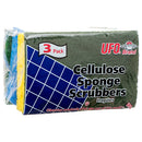 UFO #333 3/PK CELLULOSE SPONGE/SCRUBBER (SKU #12138)