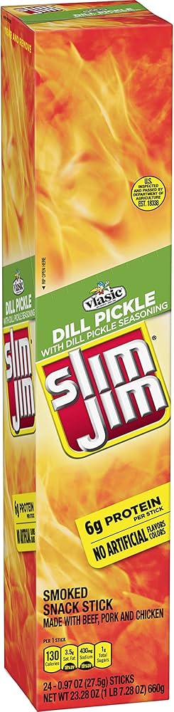SLIM JIM GIANT SLIM 0.97oz DILL PICKLE (SKU