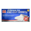 TABLE K ALUMINUM FOIL PRE-CUT 25 SHEETS ULTRA DUTY (SKU