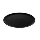 #8401-BK FN 14" CLASSIC ROUND TRAY BLACK 25ct (SKU #70263)