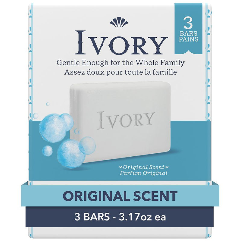 IVORY BAR SOAP-3PK/90g ORIGINAL (SKU