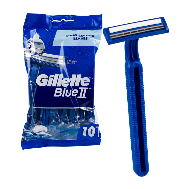 GILLETTE BLUE II PLUS 10CT DARK BLUE  (SKU