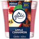 GLADE CANDLE APPLE CINNAMON-4.08oz (SKU