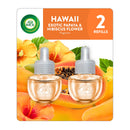 AIR WICK SCENTED OIL-2pk/ PAPAYA & HIBISCUS (SKU