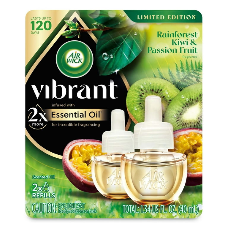 AIR WICK SCENTED OIL REFIL-2PK-KIWI PASSION #10171 (SKU #14129)