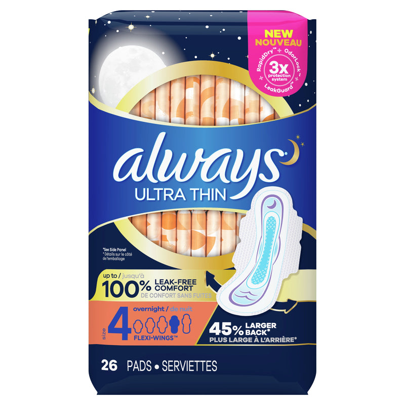 ALWAYS ULTRA THIN #4 -4/26ct (SKU #80605)