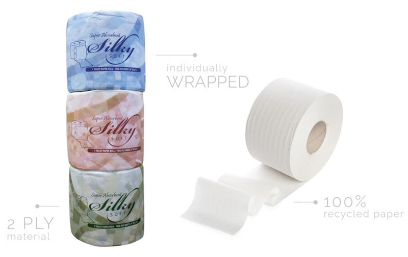 #BT2P9625 2PLY 96ROLL BATHROOM TISSUE (SKU #70470)