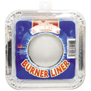 SQUARE FOIL BURNER LINER 80/8pk #CH80027 (SKU #63240)