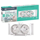 9" TWIN WINDOW FAN CH90990 (SKU
