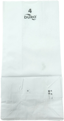 4LB WHITE DURO PAPER BAG 500CT (SKU
