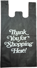 NON WOVEN BAG 100CT BLACK (SKU