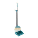 PLASTIC DUST PAN W/BROOM #HW-0014 (SKU #10612)
