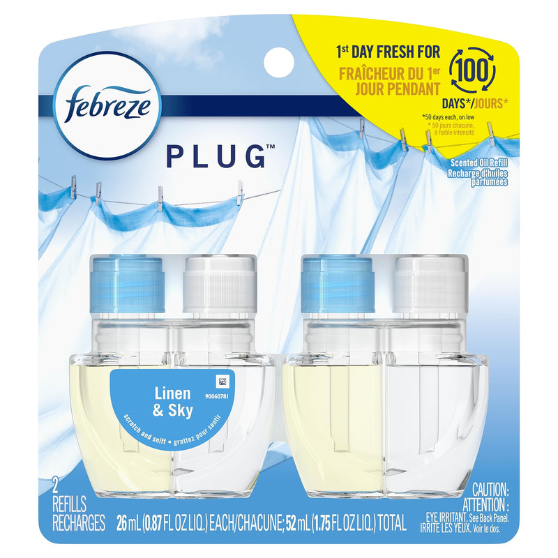FEBREZE OIL REFILL LINEN & SKY 2PK (SKU