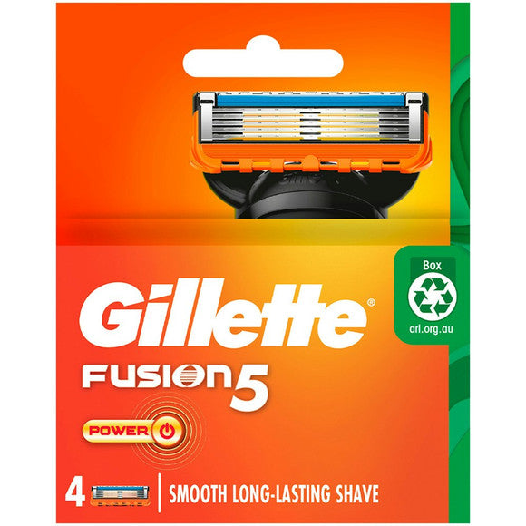 GILLETTE FUSION 4CT BLADES  (SKU