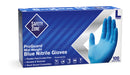 #INDBLN4LG BLUE NITRILE EXAM GLOVE LARGE (10/100ct) (SKU #60724)