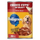 PEDIGREE 22Z DOG-CHOICE CUT W/BEEF (SKU