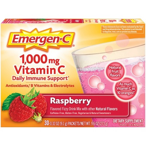 EMERGEN-C VITAMIN C 30CT RASBERRY (SKU