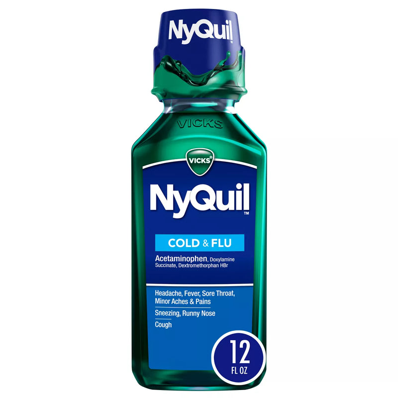 NYQUIL COLD & FLU 12OZ (SKU
