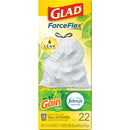 GLAD #22313 FORCEFLEX 13GAL 22CT DRAWSTRING GAIN ORIGINAL (SKU #12213)