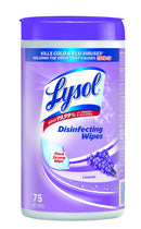 LYSOL WIPES-75ct LAVENDER (SKU