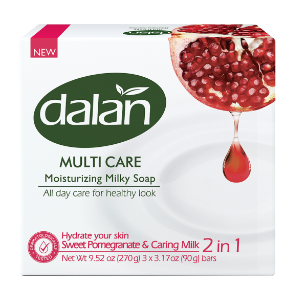 DALAN BAR SOAP 3pk-SWEET POMEGRANATE (SKU