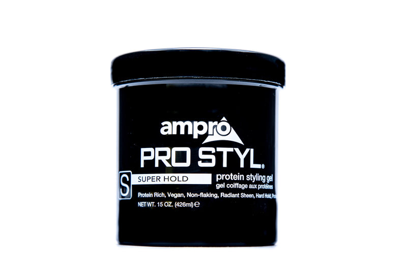 #40840 AMPRO HAIR GEL 6OZ SUPER HOLD (SKU #50054)