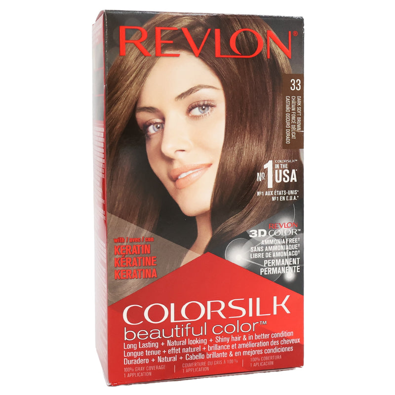 REVLON HAIR COLOR -#33 SOFT BROWN (SKU #13021)