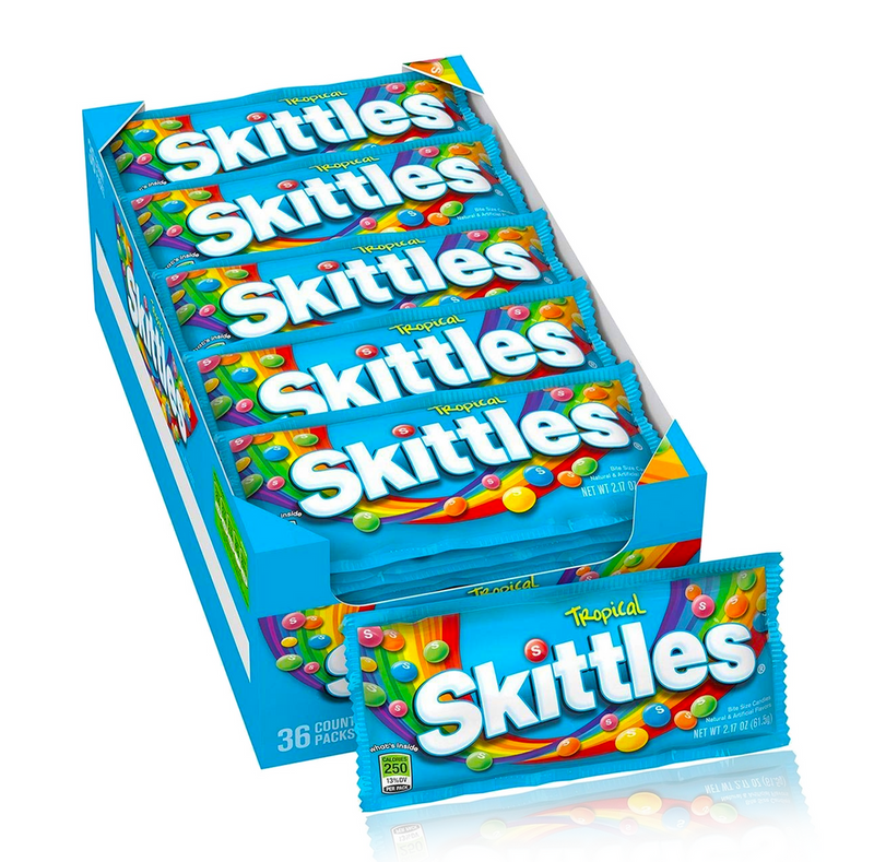 SKITTLES 2.17oz TROPICAL FRUIT (SKU