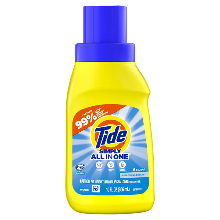 TIDE SIMPLY 10oz LIQ DET ALL IN ONE(SKU