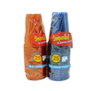 PLASTIC CUP 9oz 25CT ASST BLUE/RED (SKU