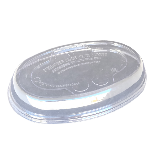 LID FOR 24OZ FIBER BURRITO BOWL CLEAR 400CT (SKU