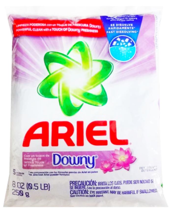 ARIEL POW DETERGENT W/DOWNY 250G (USA) PK48 (SKU