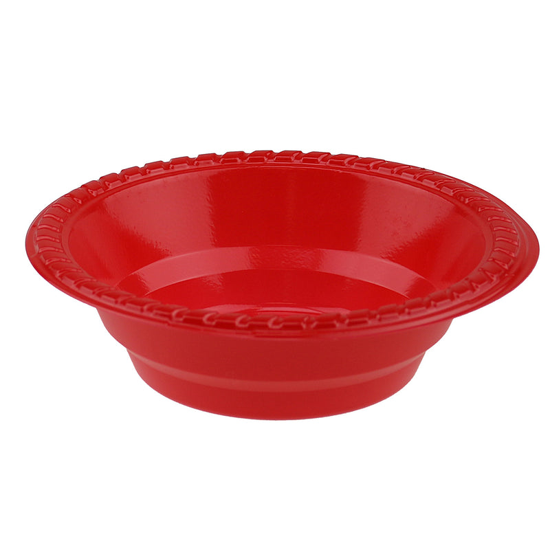 IDEAL PLASTIC BOWL 12OZ RED 100CT #36119 (SKU #80217)