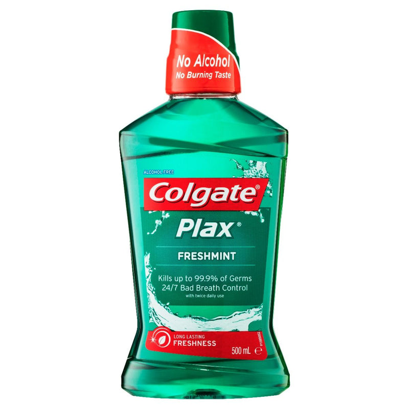 COLAGTE PLAX  MOUTHWASH 500ML FRESH MINT GREEN (SKU