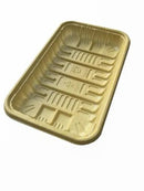 #16S "YELLOW" SAFEPLUS PET TRAY (125CT) (SKU #70462)