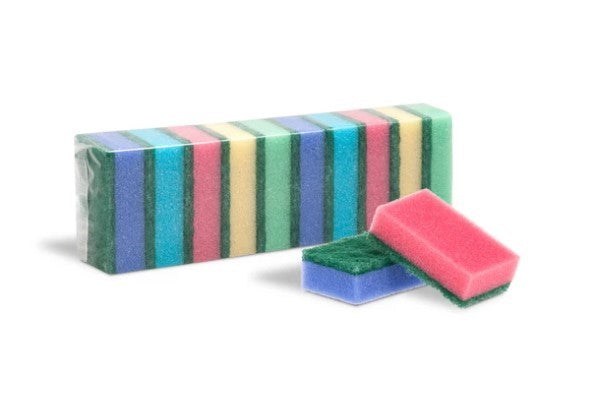 Defeat Grime With Scouring Pads & Scrubbing Sponges