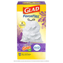 GLAD #22315 FORCEFLEX 13GAL 22CT DRAWSTRING LAVENDER (SKU #12221)